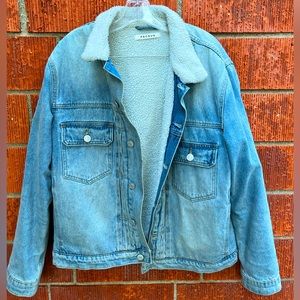 Sherpa Trucker Denim Jacket